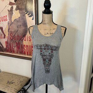 Wrangle Rock 47 Gray Tank